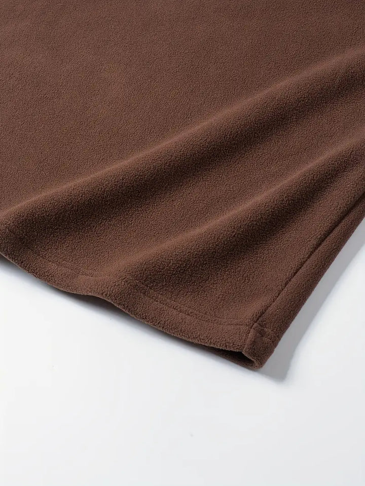 Langford™ – Flisinis pusiau užsegamas megztinis